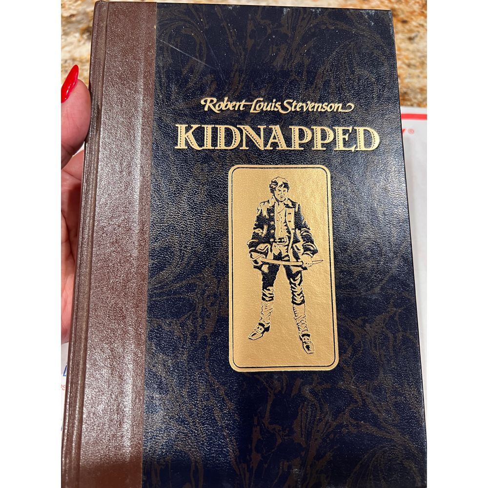 Robert Louis Stevenson's Kidnapped Hardcover Book Classic Literature Adventure‎
